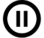 Icon of pause button